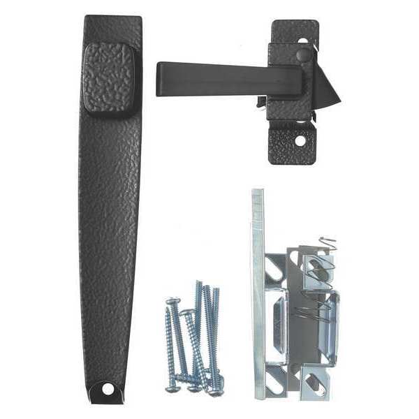 Push Button Latch, 1-1/2 in., Aluminum