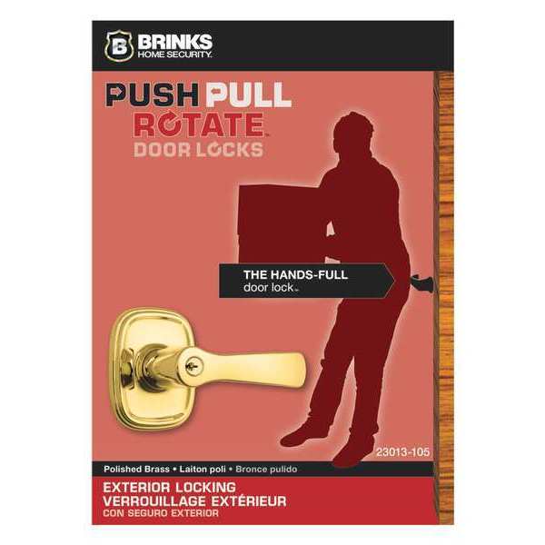 Alwood Keyed, Polished Brass, Doorlock