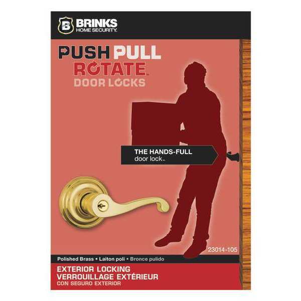Glenshaw Keyed Entry PPR Lever Plh Brass