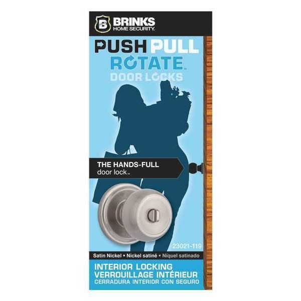 Stafford Privacy PPR Knob, Satin Nickel