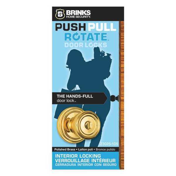 Barrett Privacy, Polished Brass, Doorlock