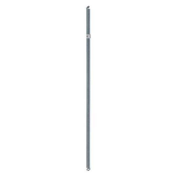 Door Spring with Hooks, Zinc Plate