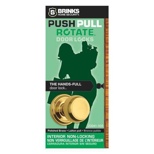 Stafford Passage, Polished Brass, Doorlock