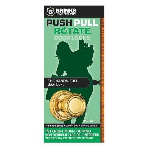 Barrett Passage, Polished Brass, Doorlock