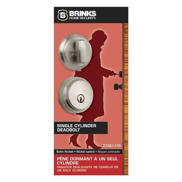 Almarrion, Satin Nickel, Deadbolt
