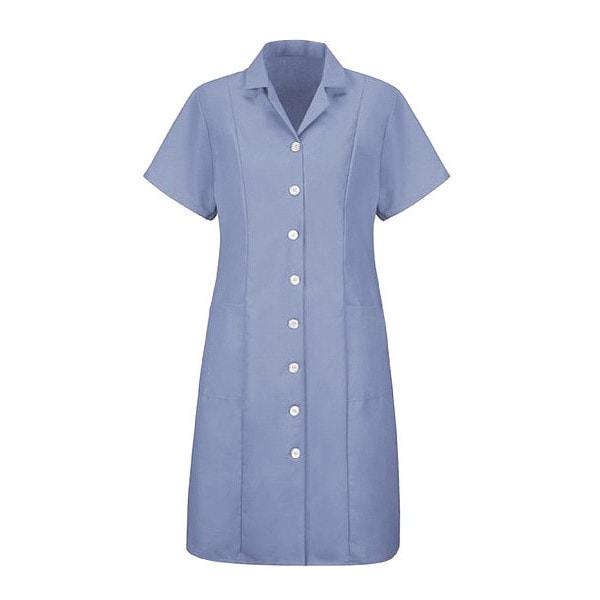 Wmns Ltblue Dress 80/20 Poplin S/Sl