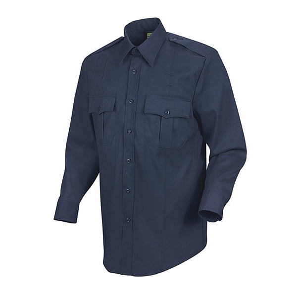 203Dn M L/S Dk Nv New Dim Shirt