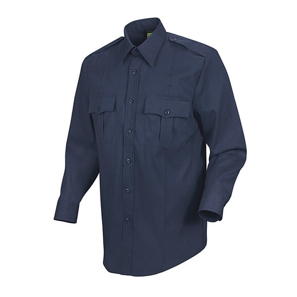 Z920Np M L/S Dk Nv Zip Sentry Shrt