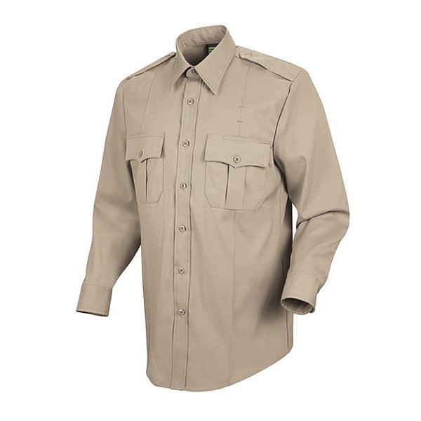 203St M L/S Silv Tan New Dim Shrt