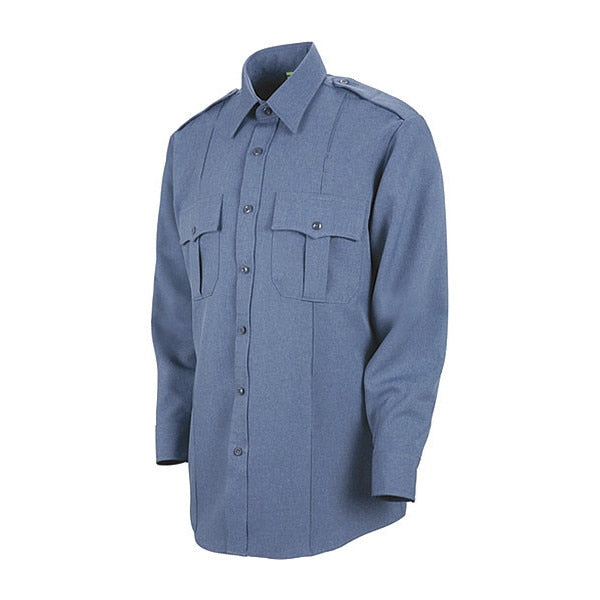 919Fb M L/S Fr Bl Hthr Sentry Shrt