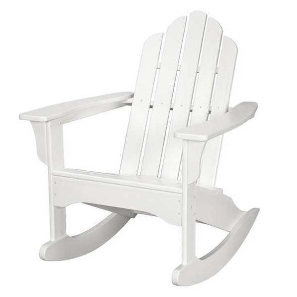 Rocker Chair, White, All-Weather