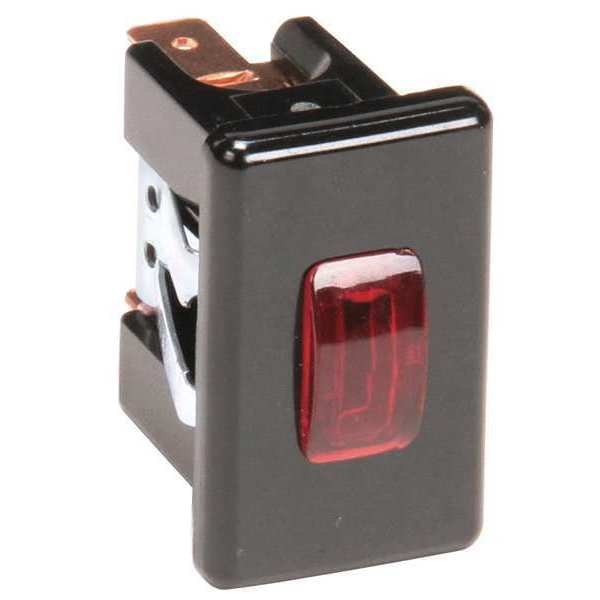 Indicator Lamp, 125V, Red Dome