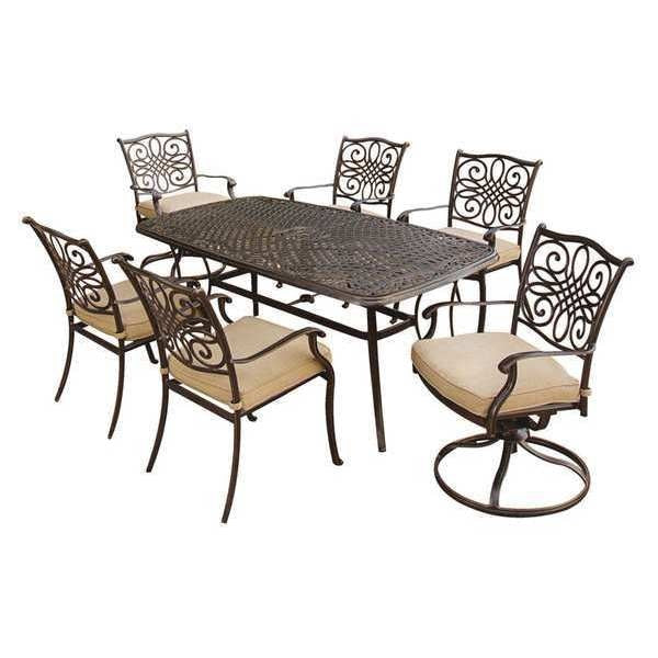 Dining Set, Outdoor, 7 Pc