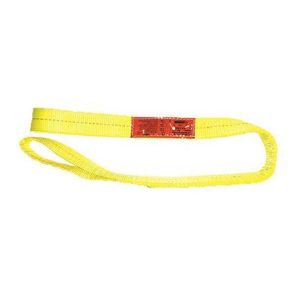 Eye and Eye Flat Sling, 2 in.x4ft., 6400lb