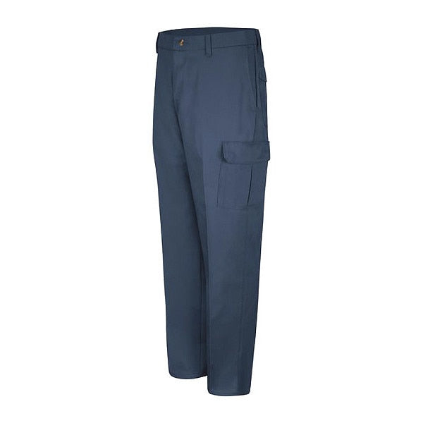 Mns Navy Cargo Pant W/Snaps Mtr Fl