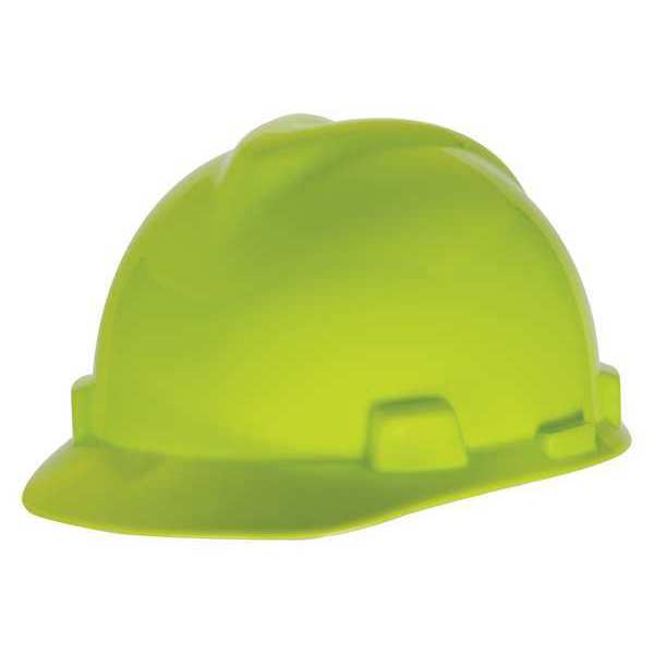 Front Brim Hard Hat, Ratchet (4-Point), Green