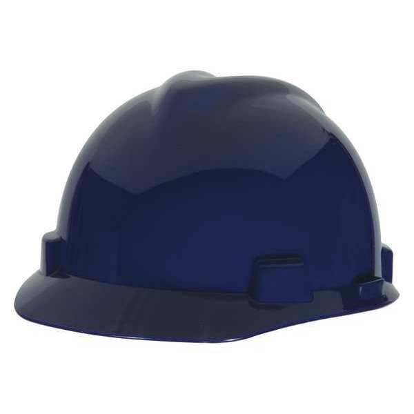 Front Brim Hard Hat, Pinlock (4-Point), Blue
