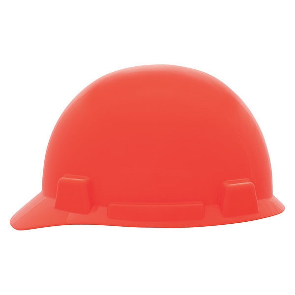 Front Brim Hard Hat, Type 1, Class E, Ratchet (6-Point), Hi-Vis Orange