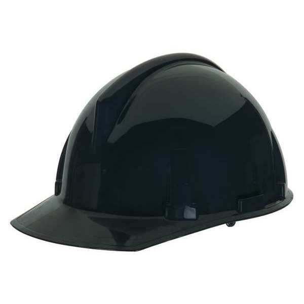 Front Brim Hard Hat, Ratchet (4-Point), Black