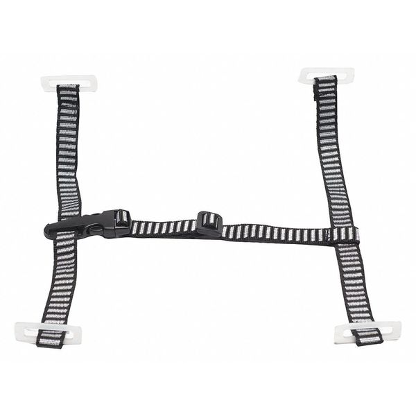 Chinstrap, v-gard, 4pt, pkgd, 10/bag