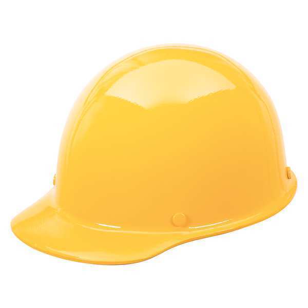 Front Brim Hard Hat, Pinlock (4-Point), Yellow