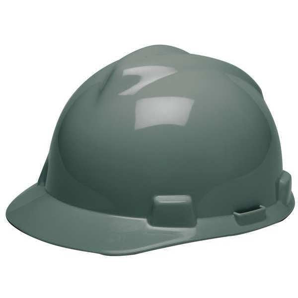 Front Brim Hard Hat, Type 1, Class E, One-Touch (4-Point), Gray