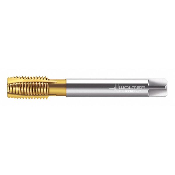 Spiral Point Tap, M12-1.75, Bottoming, Metric, 3 Flutes, TiN