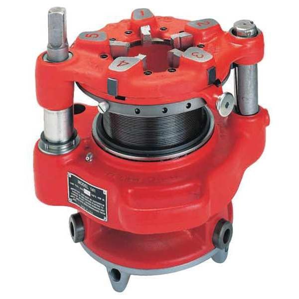 Receding Geared Threader, 4 to 6 in. Cap.
