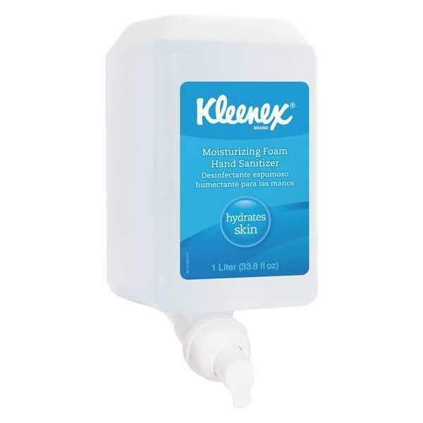 Moisturizing Foam Hand Sanitizer 1.0 L Refills for compatible Scott Essential Manual Dispensers (6)