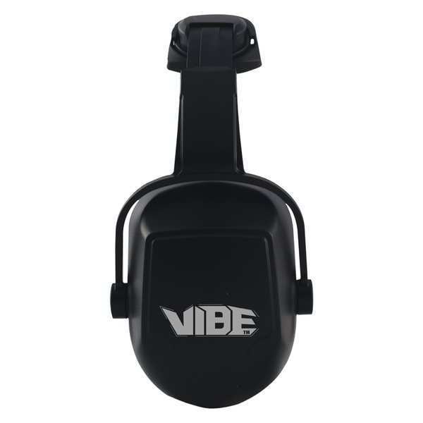 Hard Hat Mounted Ear Muffs, H70 Vibe, Black