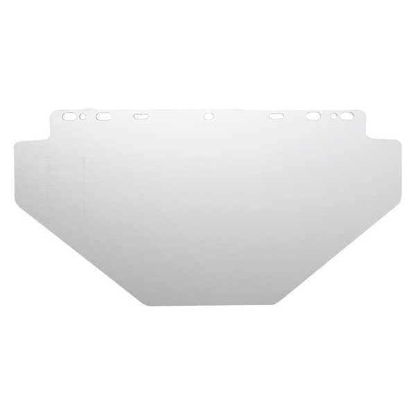 HighImpac Face Shield Polycarbo 10x20x0.04 CLR Unbound 36/Cs