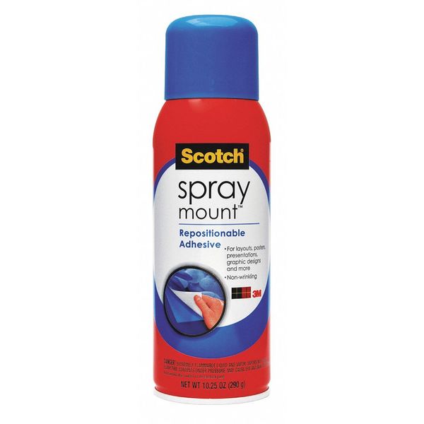 Spray Adhesive, 10.25 oz, Can