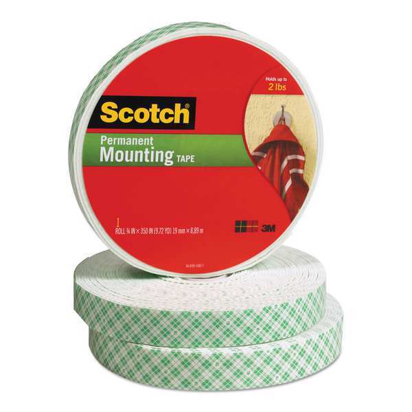 Mounting Tape, Double Coated, 3/4x350 in.