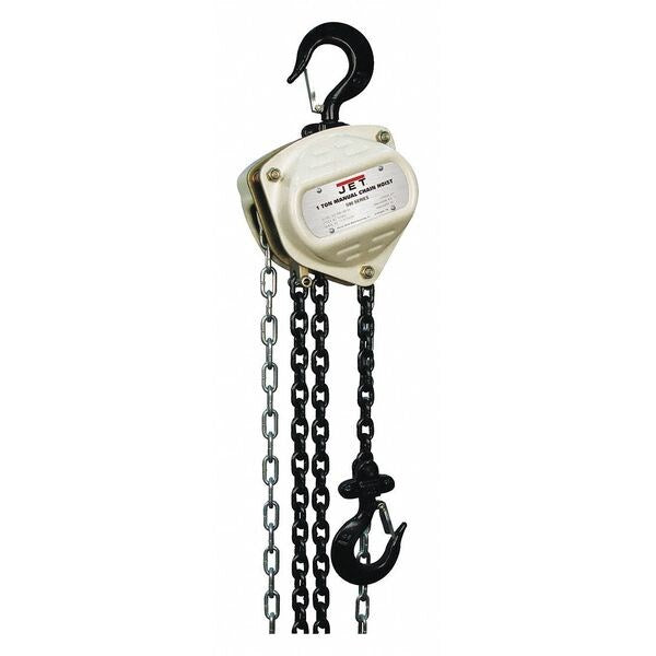 Hand Chain Hoist With 10ft Lift, 1-Ton