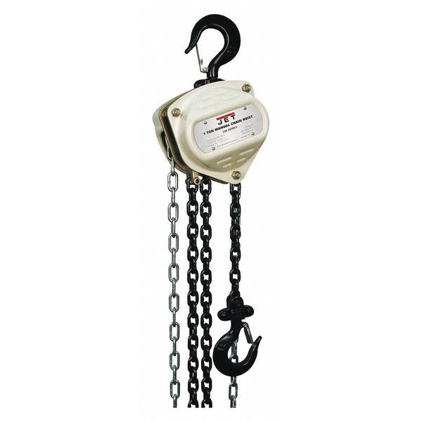 Hand Chain Hoist With 30ft Lift, 1-Ton