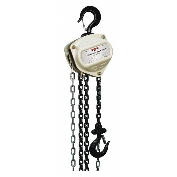 Hand Chain Hoist With 20ft Lift, 1/2-Ton