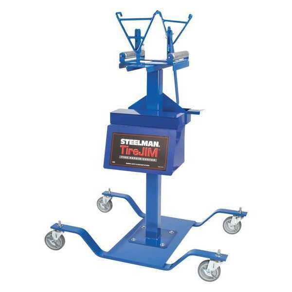 Tire Jim, Roller Head Assembly, Blue