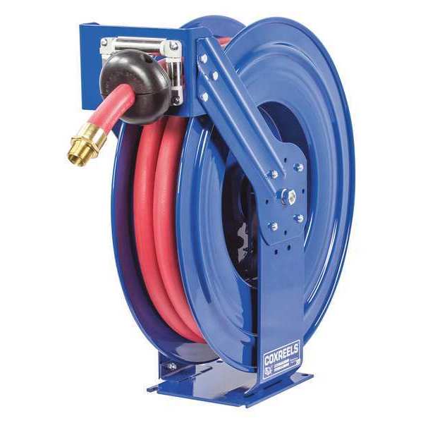 Spring Rewind Dual-Base Hose Reel, 3/4