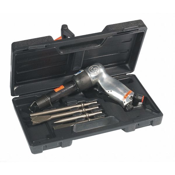 Kit - 0.401 Inch Air Hammer, Round Shank, Stroke 3.15 in, Bore Diameter 0.55 in - 2000 BPM