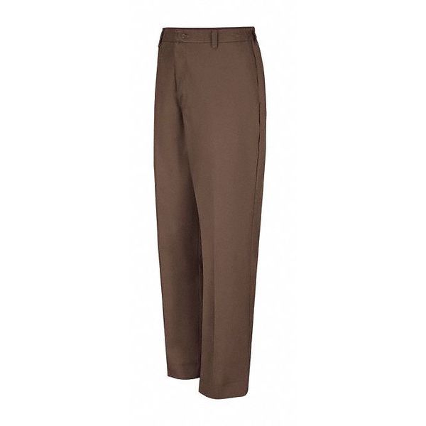 Mens Brown Pant W/Side Elastic