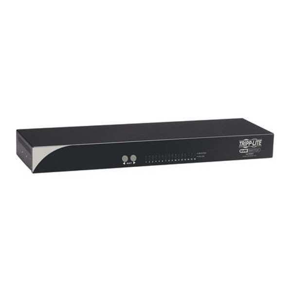 KVM, 16-Port, Cat5, PS2, USB, Adapter, 1U