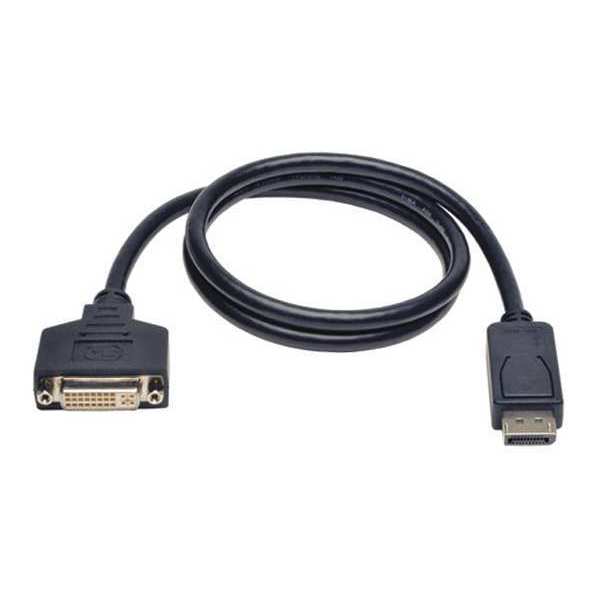Cable Adapter, DisplayPort(M), DVI(F), 3ft