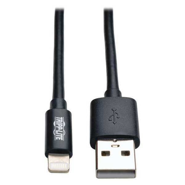 Charge Cable, Apple Lightning, Black, 10ft