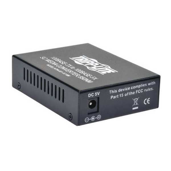 Fiber Converter, 10/100 SC, Multimode