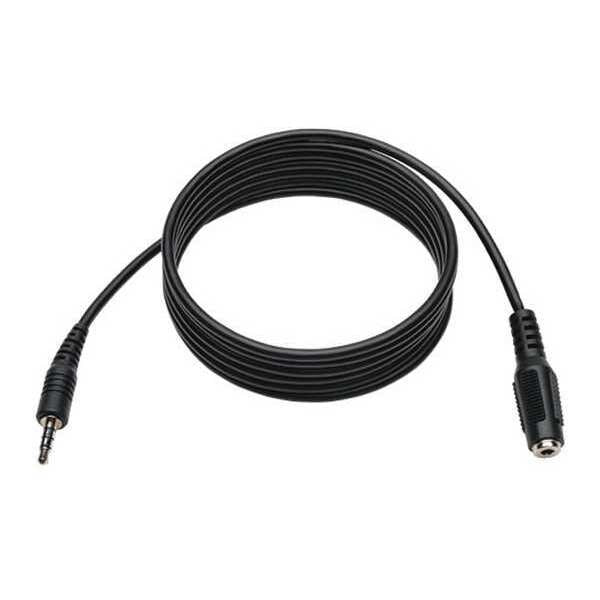 Audio Cable, 3.5mm, 4 Position, TRRS, 6ft