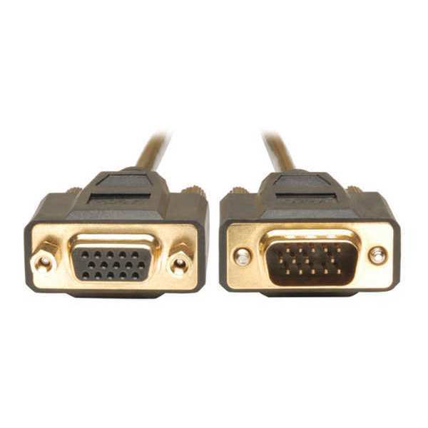 VGA Cable, Monitor, 640x480, HD15, M/F, 25ft