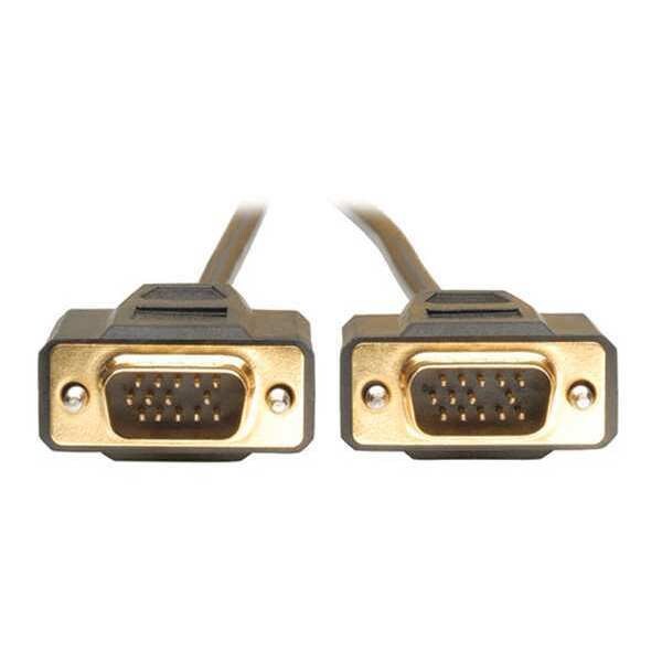 VGA Cable, Monitor, 640x480, HD15, M/M, 15ft