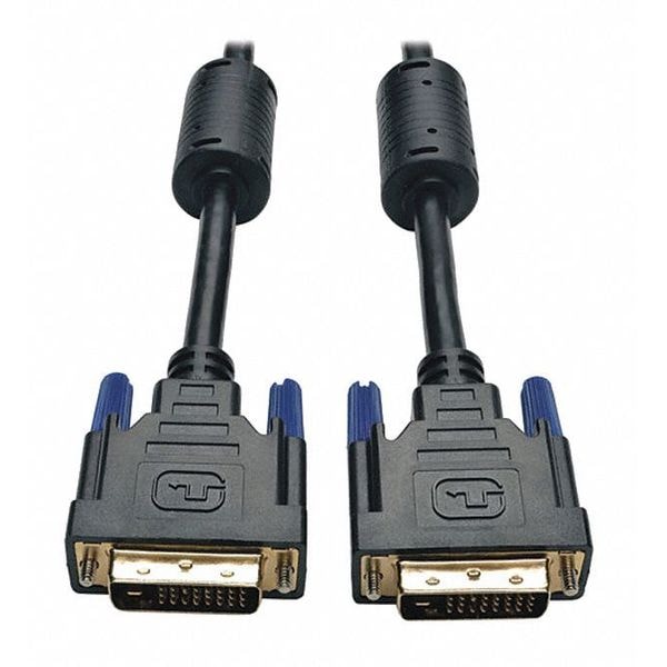 DVI Dual Link Cable, TMDS, DVI-D M/M, 50ft