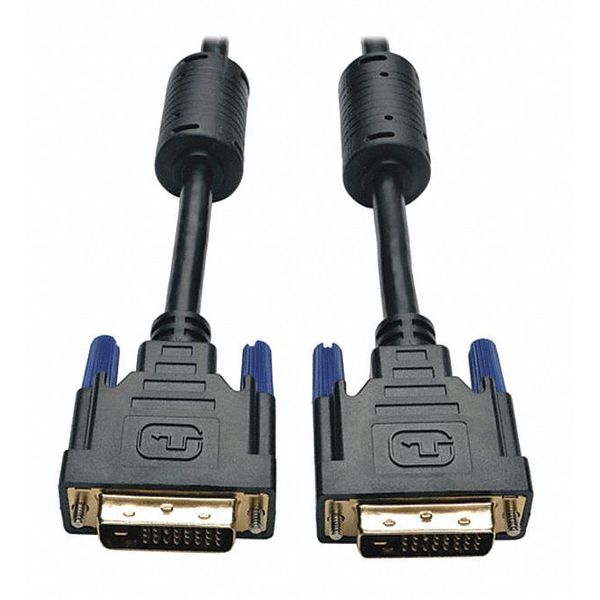 DVI Dual Link Cable, TMDS, DVI-D M/M, 3ft