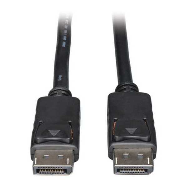 DisplayPort Cable, Latches, 4Kx2K, M/M, 3ft
